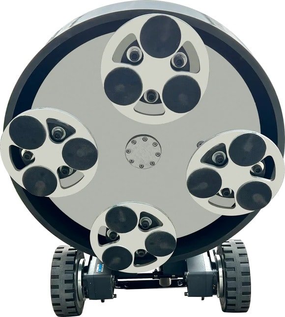 30" Terrazzo Concrete Floor Polisher High Speed Auto Walk Planetary System