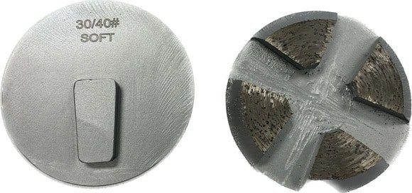 3" Metal Disc 4 Segments Speed Shift Pucks for TERRCO Grinders (MD-TER)