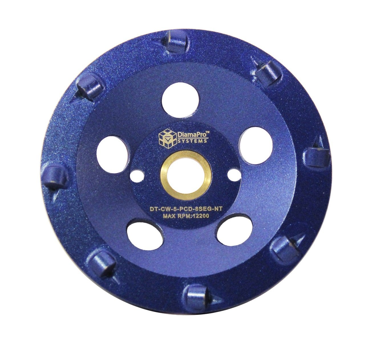 5" 8 Seg 1/4 Round PCD Cup Wheel