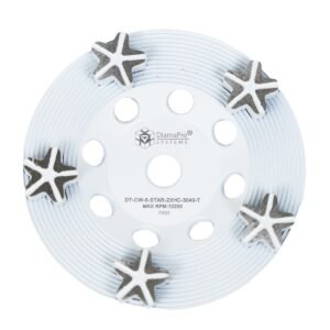 5" Star Segment Cup Wheel