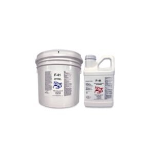 F-41 Clear UV Resistant Epoxy Floor Coating