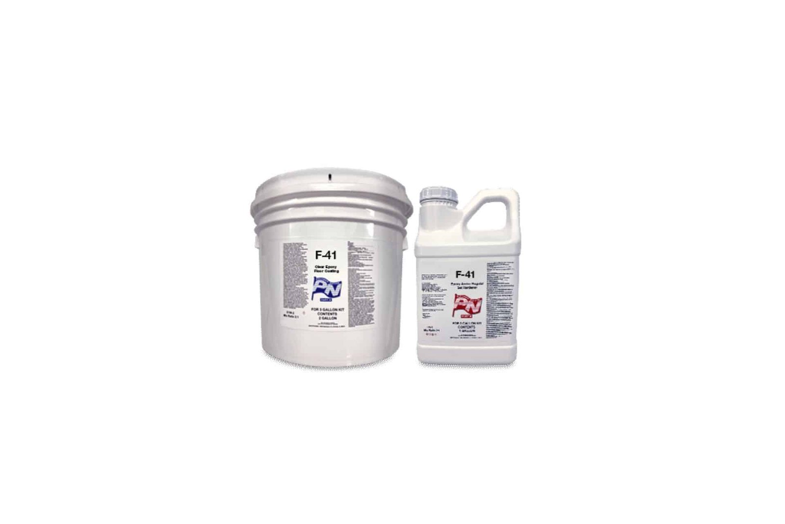 F-41 Clear UV Resistant Epoxy Floor Coating