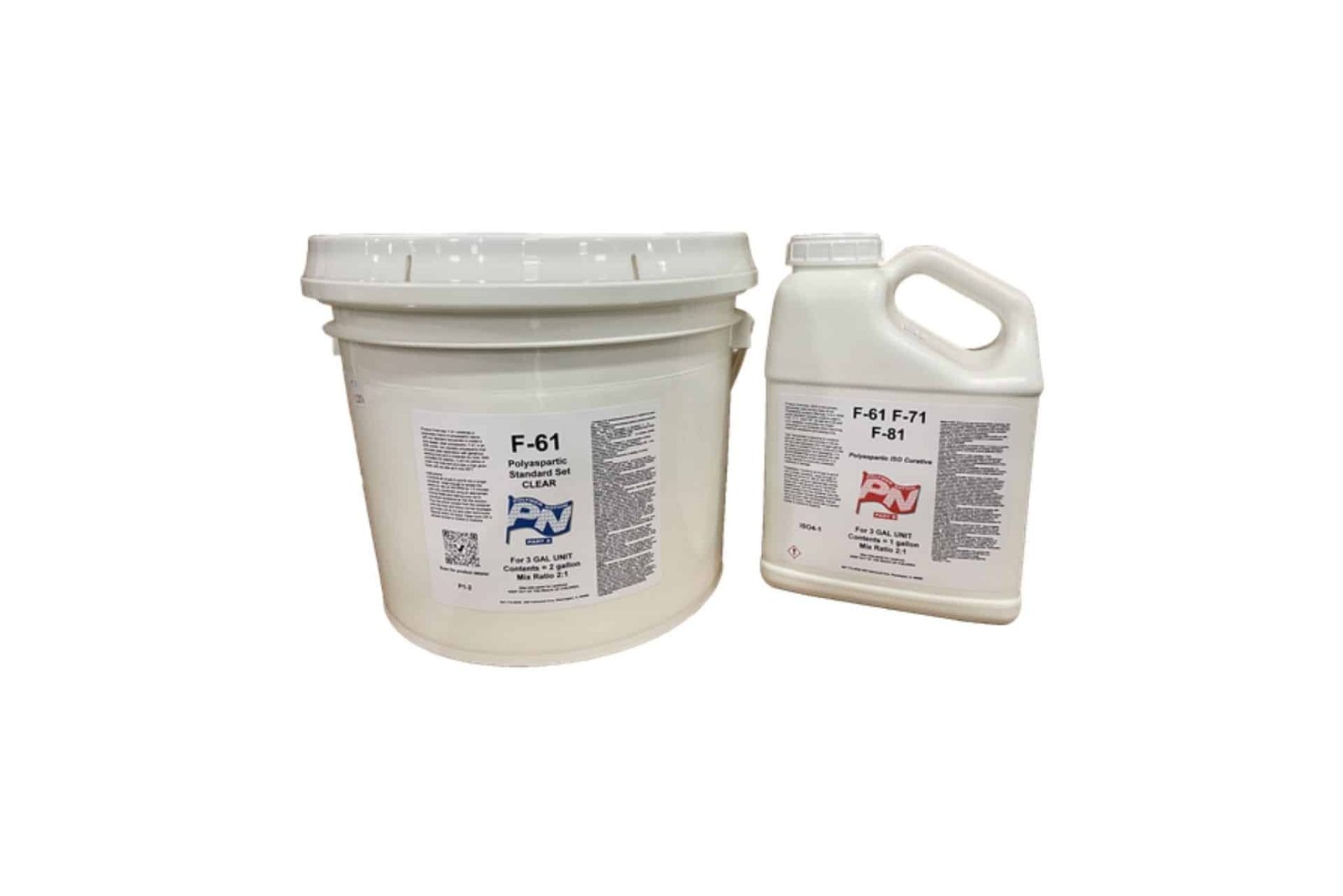 F-61 Standard Speed Clear Polyaspartic