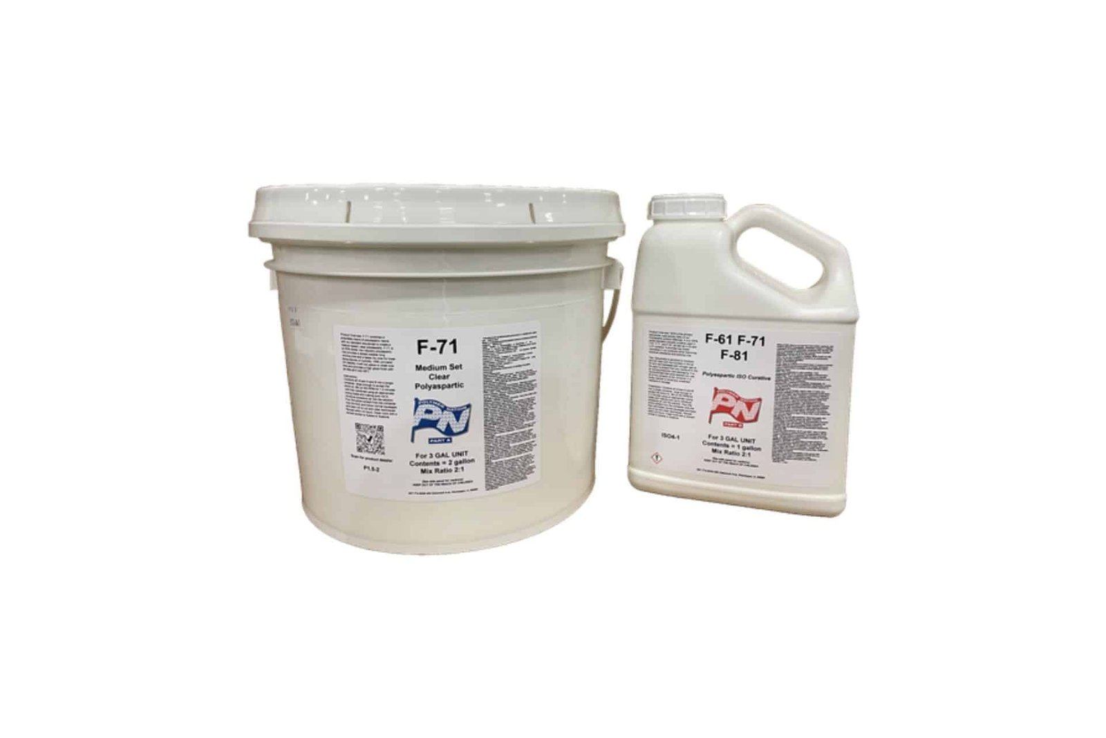 F-71 Medium Speed Clear Polyaspartic